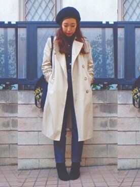 kさん(レディース・154cm)の春コーディネート