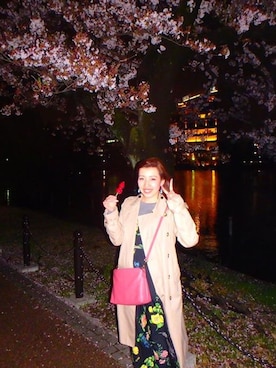 kさん（レディース・154cm）の春コーディネート