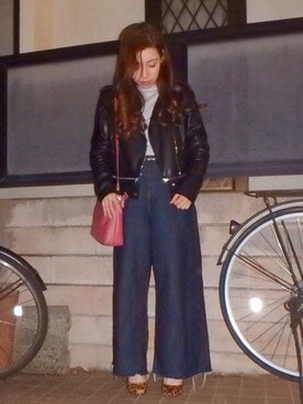 kさん（レディース・154cm）の春コーディネート