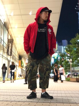 S-OTSさん（メンズ・176cm）の夏コーディネート