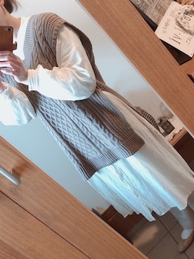 kinaさん（レディース・155cm）の秋コーディネート