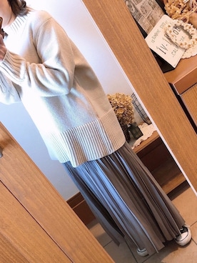 kinaさん(レディース・155cm)の秋コーディネート