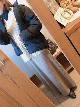 kinaさん(レディース・155cm)の冬コーディネート