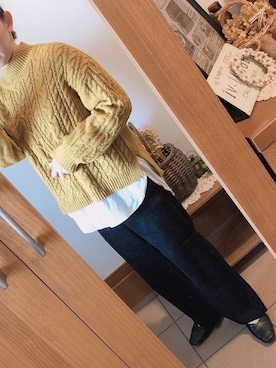 kinaさん(レディース・155cm)の冬コーディネート