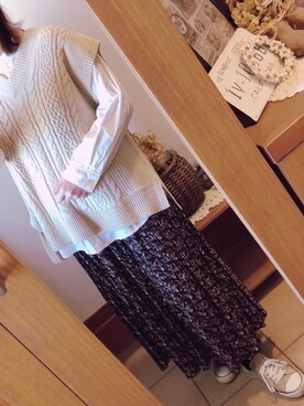 kinaさん(レディース・155cm)の冬コーディネート