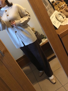 kinaさん（レディース・155cm）の冬コーディネート