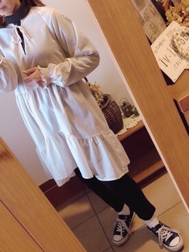 kinaさん(レディース・155cm)の冬コーディネート