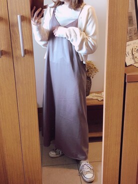 kinaさん（レディース・155cm）の春コーディネート