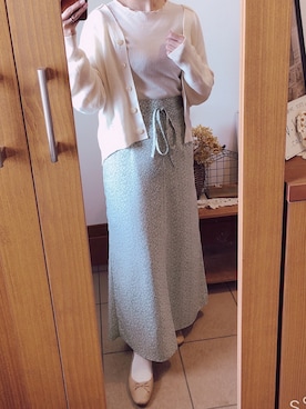 kinaさん（レディース・155cm）の春コーディネート