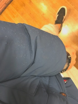 「スウエットパンツ」｜「アイテム（ダウンジャケット/コート）」を使った、foolさん（メンズ・173cm）の冬コーディネート