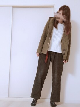「SCOTCH & SODA（スコッチ アンド ソーダ）のアイテム（ダッフルコート）」を使った、ほのさん（レディース・171cm）の冬コーディネート