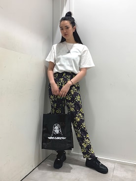 江川史唯さん（レディース・168cm）の夏コーディネート