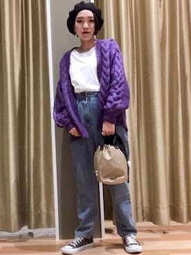 「Drifter（ドリフター）のアイテム」を使った、ゆいさん（レディース・156cm）の秋コーディネート