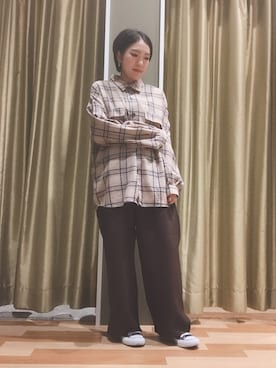 ゆいさん（レディース・156cm）の秋コーディネート