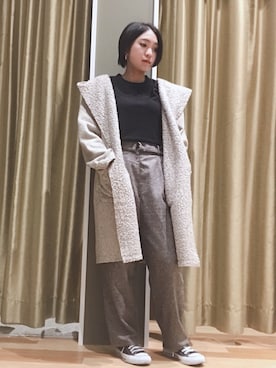 ゆいさん（レディース・156cm）の秋コーディネート