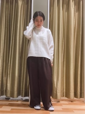 ゆいさん(レディース・156cm)の冬コーディネート