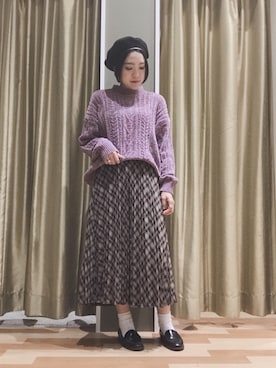 ゆいさん（レディース・156cm）の冬コーディネート