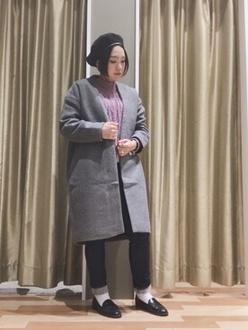 ゆいさん（レディース・156cm）の冬コーディネート