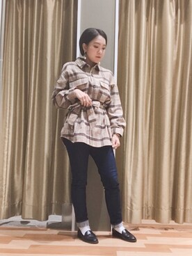 ゆいさん（レディース・156cm）の冬コーディネート