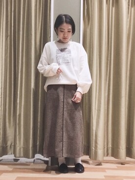 ゆいさん（レディース・156cm）の冬コーディネート