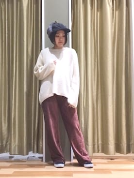 ゆいさん（レディース・156cm）の冬コーディネート