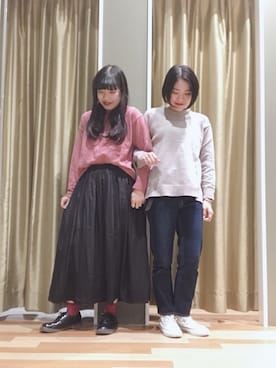 ゆいさん（レディース・156cm）の冬コーディネート