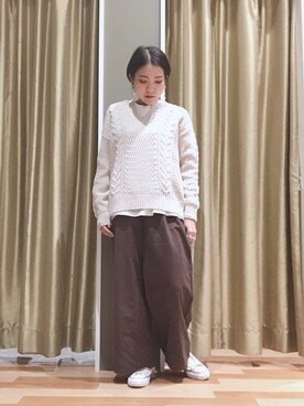 ゆいさん（レディース・156cm）の冬コーディネート