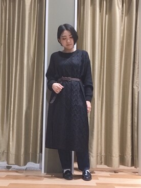 ゆいさん（レディース・156cm）の冬コーディネート