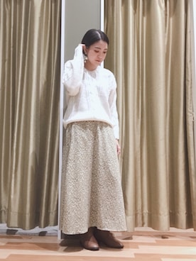 ゆいさん（レディース・156cm）の冬コーディネート