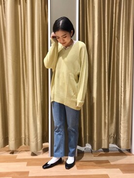「BEAUTY&YOUTH UNITED ARROWS（ビューティーアンドユースユナイテッドアローズ）のアイテム（パンプス）」を使った、ゆいさん（レディース・156cm）の春コーディネート