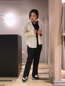 ゆいさん（レディース・156cm）の春コーディネート