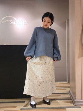 「BEAUTY&YOUTH UNITED ARROWS（ビューティーアンドユースユナイテッドアローズ）のアイテム（パンプス）」を使った、ゆいさん（レディース・156cm）の春コーディネート