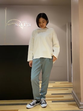 「Furryrate（ファーリーレート）のアイテム」を使った、ゆいさん（レディース・156cm）の春コーディネート