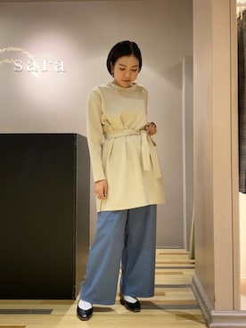 「BEAUTY&YOUTH UNITED ARROWS（ビューティーアンドユースユナイテッドアローズ）のアイテム（パンプス）」を使った、ゆいさん（レディース・156cm）の春コーディネート
