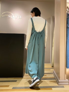 「RAY CASSIN FAVORI（レイカズンフェバリ）のアイテム」を使った、ゆいさん（レディース・156cm）の春コーディネート