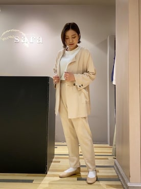 ゆいさん（レディース・156cm）の春コーディネート