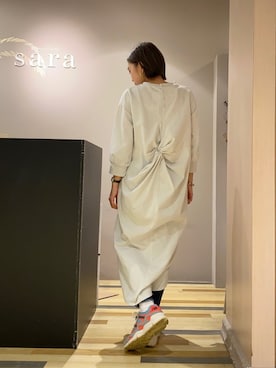 「VIDA＋（ヴィーダプラス）のアイテム」を使った、ゆいさん（レディース・156cm）の春コーディネート