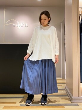 「NIKE（ナイキ）のナイキ エア マックス 95 プレミアム コントラスト ウィメンズシューズ / NIKE AIR MAX 95 PREMIUM CONTRAST（スニーカー）」を使った、ゆいさん（レディース・156cm）の春コーディネート