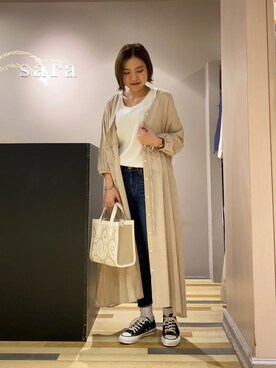 ゆいさん（レディース・156cm）の春コーディネート