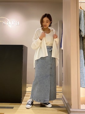 ゆいさん(レディース・156cm)の春コーディネート