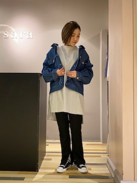 ゆいさん（レディース・156cm）の春コーディネート