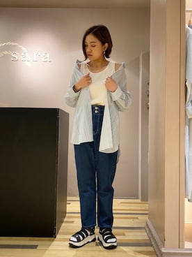 ゆいさん（レディース・156cm）の春コーディネート