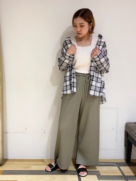 ゆいさん（レディース・156cm）の春コーディネート
