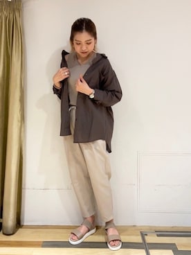 「Furryrate（ファーリーレート）のアイテム」を使った、ゆいさん（レディース・156cm）の春コーディネート