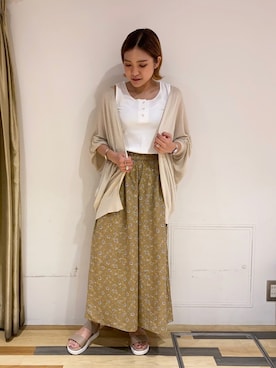 ゆいさん（レディース・156cm）の春コーディネート