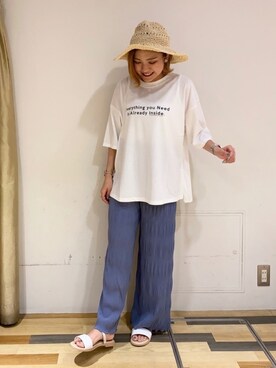 ゆいさん（レディース・156cm）の夏コーディネート