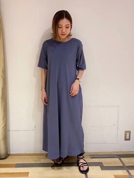 「VIDA＋（ヴィーダプラス）のアイテム」を使った、ゆいさん（レディース・156cm）の夏コーディネート