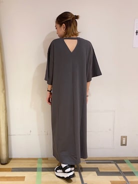 「Sugar spoon（シュガースプーン）のアイテム」を使った、ゆいさん（レディース・156cm）の夏コーディネート