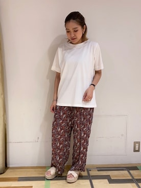 「VIDA＋（ヴィーダプラス）のアイテム」を使った、ゆいさん（レディース・156cm）の夏コーディネート