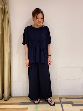 「VIDA＋（ヴィーダプラス）のアイテム」を使った、ゆいさん（レディース・156cm）の夏コーディネート